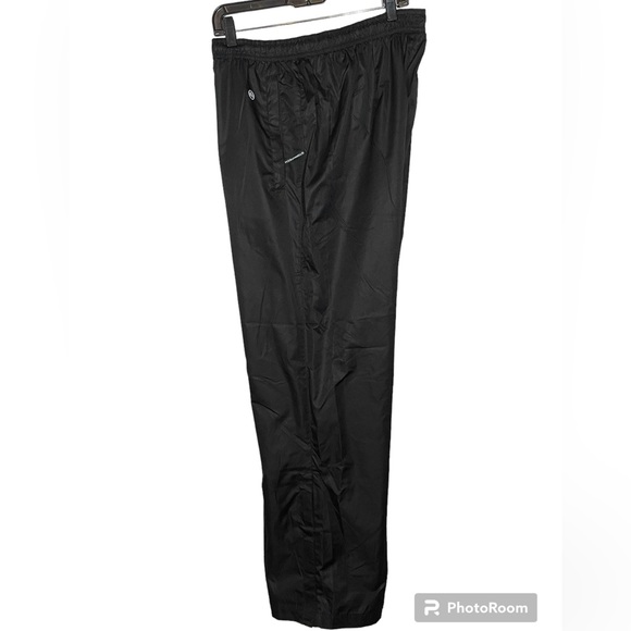 MEN’S STORMTECH PERFORMANCE BLACK WEATHER WATER RESISTANT RAIN PANTS SIZE 2XL - Picture 4 of 8